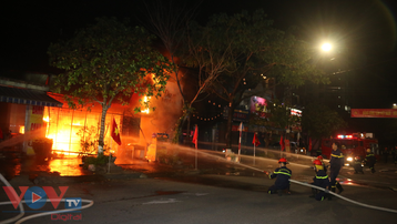Sáng mùng 4 Tết, cháy nhà dân ở Quảng Nam, 6 người được cứu an toàn