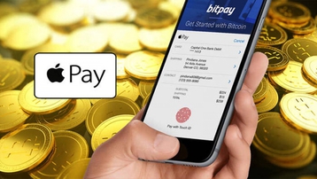 Apple Pay cho phép mua hàng hóa bằng tiền điện tử