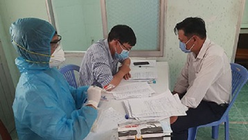 Bình Thuận: 121 mẫu cán bộ công chức, viên chức, người lao động âm tính âm tính SARS-CoV-2