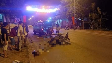 Hòa Bình: Hai xe máy đấu đầu, 2 người tử vong tại chỗ