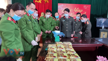 Hình ảnh lô hàng ma túy dạng đá 'khủng' bị triệt phá ở Lai Châu