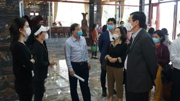 Hà Nội kiểm tra công tác phòng chống dịch Covid-19 tại Chùa Hương