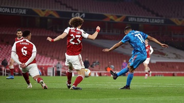 Kết quả Arsenal 0-1 Olympiakos: Pháo thủ hú vía vào tứ kết