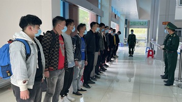 Cao Bằng: Ngăn chặn 39 người nhập cảnh trái phép qua biên giới