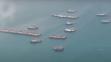 CNN công bố video hàng trăm tàu Trung Quốc ở đá Ba Đầu