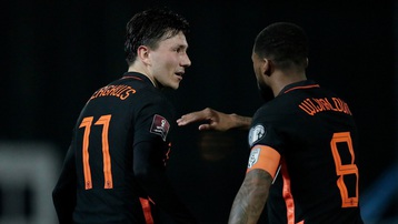 Kết quả Gibraltar 0-7 Hà Lan: Oranje thắng trận thứ 2 liên tiếp