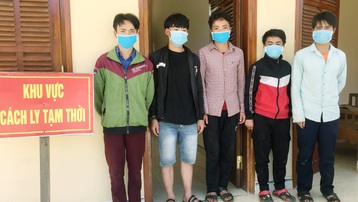 Phát hiện, bắt giữ 5 người nhập cảnh trái phép vào huyện Nam Giang