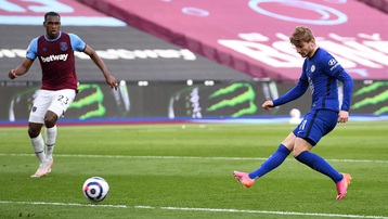 Kết quả West Ham 0-1 Chelsea: Werner ghi bàn duy nhất, Chelsea cắt đuôi West Ham trong cuộc đua top 4