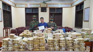 Gần 350kg ma túy bị bắt giữ tại Nghệ An