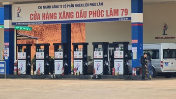 Phong tỏa một cây xăng tại Bình Phước liên quan đến đường dây xăng giả