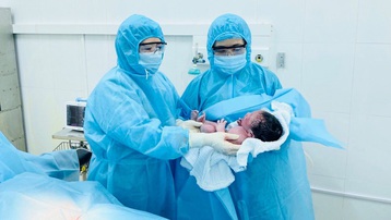 Một thai phụ là F2 sinh con an toàn trong khu cách ly ở Lào Cai