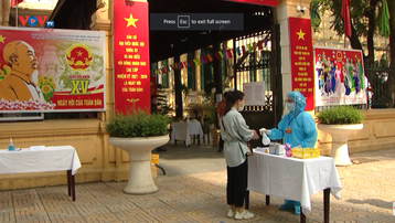 Hà Nội: Quận Hoàn Kiếm diễn tập phương án phòng chống dịch Covid-19 trước thềm bầu cử