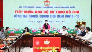 Hà Nội kêu gọi người dân, cơ quan, doanh nghiệp ủng hộ kinh phí mua vaccine COVID-19