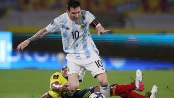 Messi phung phí cơ hội, Argentina bị Colombia cầm hòa ở vòng loại World Cup 2022
