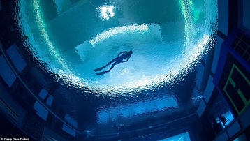 Ấn tượng bể lặn sâu nhất thế giới ở Dubai
