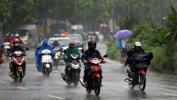 Thời tiết hôm nay: Bắc Bộ và Thanh Hóa có mưa lớn diện rộng