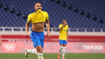 Kết quả U23 Brazil 1-0 U23 Ai Cập: Vũ công Samba nhẹ nhàng vào bán kết