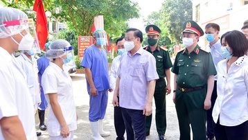 Bí thư Thành ủy Hà Nội Đinh Tiến Dũng: Bảo vệ bằng được thành quả phòng, chống dịch 