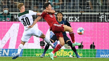 Kết quả M'Gladbach 1-1 Bayern Munich: Lewandowski giải cứu nhà vô địch