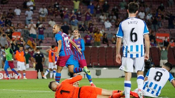 Kết quả Barcelona 4-2 Sociedad: Barca khởi đầu kỷ nguyên 'không Messi' bằng thắng lợi