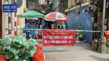19 người dương tính với SARS-CoV-2, Hà Nội phong toả 2 ngõ ở đường Nguyễn Trãi