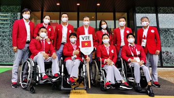 Đoàn Thể thao Việt Nam rạng rỡ tại Lễ khai mạc Paralympic Tokyo 2020