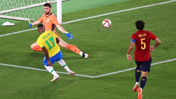 Kết quả U23 Brazil 2-1 U23 Tây Ban Nha: Selecao bảo vệ thành công tấm HCV