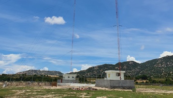 Đài phát sóng Nam Trung Bộ chính thức hoạt động, mở rộng phủ sóng Biển Đông