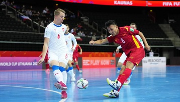 Kết quả futsal Việt Nam 1-1 CH Czech: Phần thưởng cho tinh thần quả cảm