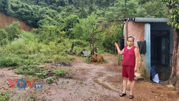 Đà Nẵng: Nhiều hộ dân nằm trong vùng nguy cơ sạt lở cần di dời
