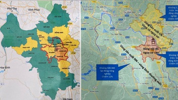 Phương án phân vùng 30 quận, huyện, thị xã của Hà Nội phòng, chống dịch Covid-19 từ ngày 6/9 đến 21/9