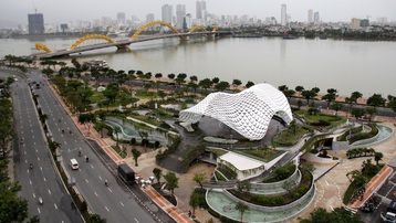 Công viên 700 tỷ bên bờ sông Hàn ở Đà Nẵng thành hình, sẵn sàng đón khách