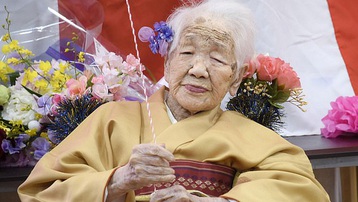 Cụ bà Nhật Bản tiếp tục nối dài kỷ lục sống thọ nhất thế giới