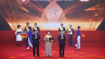 Chủ tịch Tập đoàn BRG nhận danh hiệu 'Top 10 Doanh nhân tiêu biểu nhất Việt Nam năm 2022'