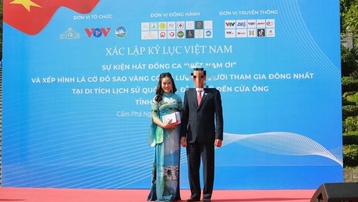 DN tổ chức vinh danh "nhà thơ thế giới" Tống Thu Ngân thừa nhận sử dụng trái phép logo VOV