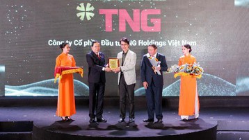 TNG Holdings VietNam được vinh danh 'Doanh nghiệp đạt chuẩn văn hóa kinh doanh Việt Nam'