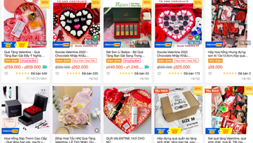 Thị trường quà tặng Valentine 2022: Đa dạng sản phẩm, mua sắm online lên ngôi