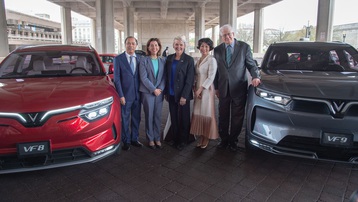Giới chức Mỹ đánh giá cao dự án sản xuất xe ô tô điện của Vinfast