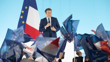 Bầu cử Tổng thống Pháp: Ông Emmanuel Macron và bà Marine Le Pen chiến thắng vòng 1