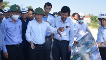 Bình Định: Tập trung giải phóng mặt bằng phục vụ dự án cao tốc Bắc - Nam