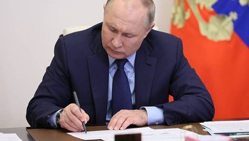 Tổng thống Nga ký sắc lệnh về các biện pháp kinh tế đặc biệt trả đũa các trừng phạt