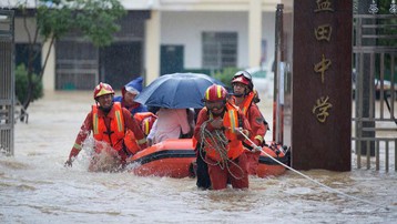 Trung Quốc: Tập trung cho công tác chống lũ lụt tại các tỉnh miền Nam