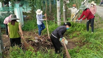 Phụ nữ Tây Ninh bảo vệ môi trường bằng những việc làm thiết thực