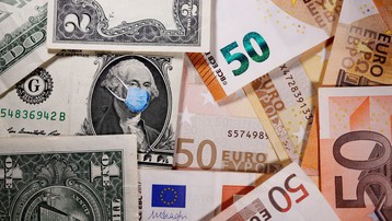Tỷ giá đồng euro tiếp tục 'lao dốc' xuống mức thấp nhất trong 20 năm