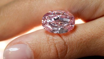Phát hiện viên kim cương hồng được cho là lớn nhất trong 300 năm qua