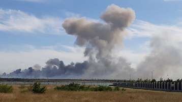 Sáu người thương vong trong vụ nổ ở sân bay quân sự Nga trên Bán đảo Crimea