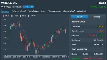 Chứng khoán Việt Nam 23/8: Cổ phiếu ngành dầu khí nổi sóng, VN-Index vượt mốc 1.270 điểm