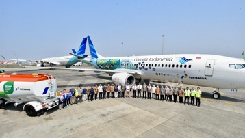 Indonesia thử nghiệm thành công chuyến bay dân sự dùng nhiên liệu pha dầu cọ
