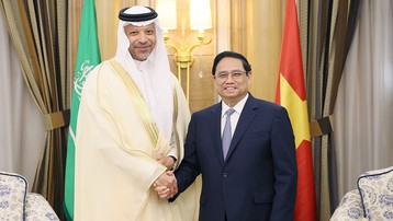 Thủ tướng Phạm Minh Chính tiếp lãnh đạo Tập đoàn Aramco