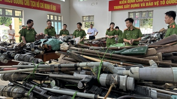 Đắk Lắk tiếp tục thu hồi gần 1.400 khẩu súng các loại và hàng nghìn viên đạn